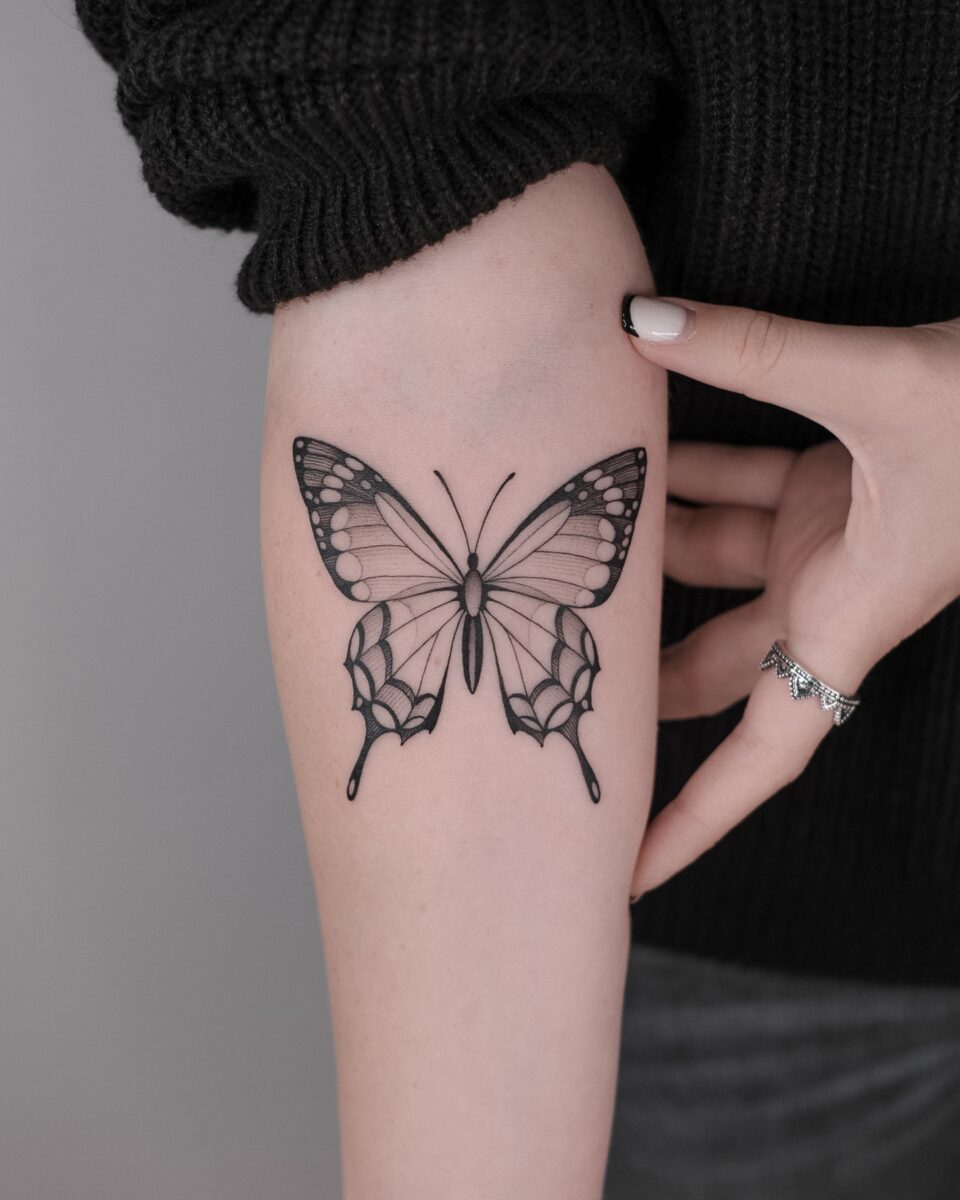 17+ Unique Butterfly Tattoo Designs That Capture Nature’s Beauty ...